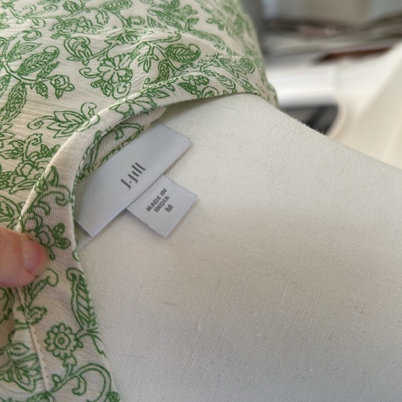 J Jill summer boho tunic Medium EUC - Picture 8 of 9